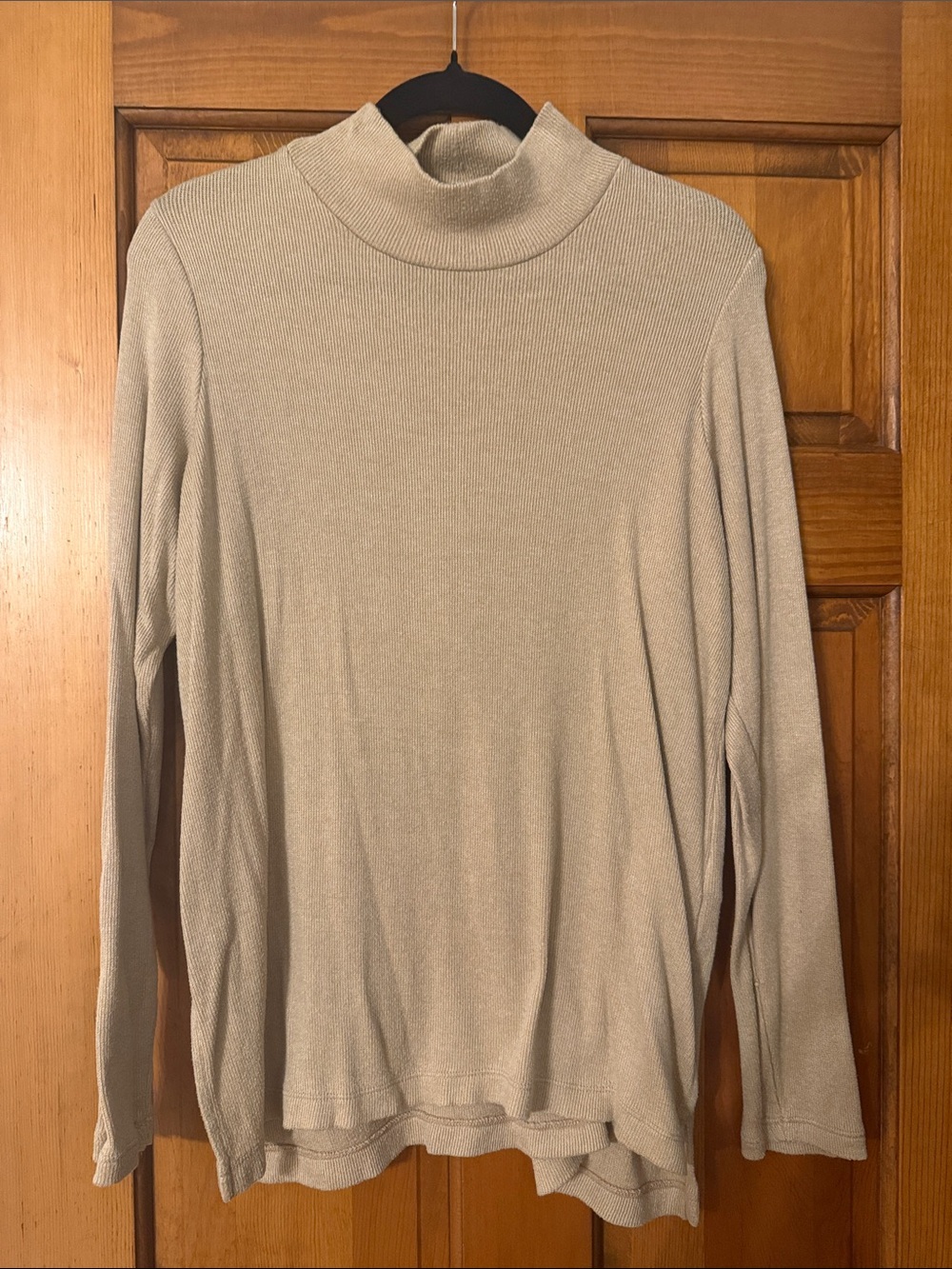 Banana Republic Beige Turtleneck Sweater